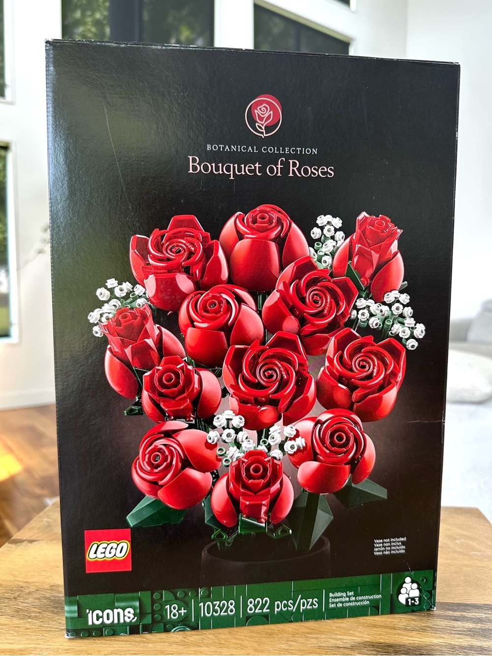 Lego Bouquet of Roses - 822 Pieces